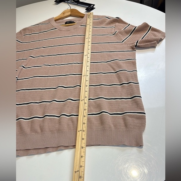 RW&CO. Pink and Blue Crew Neck Sweater Size Large - Picture 5 of 5